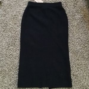Modern Citizen NWT Marta Ribbed Midi Skirt knitted
